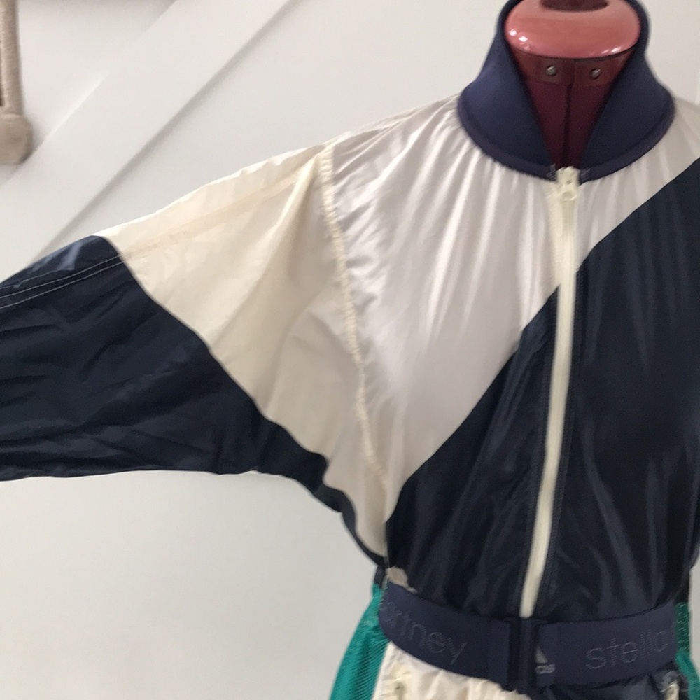 Adidas x Stella McCartney Run KTE Windbreaker Jacket with Belt Size M - Picture 5 of 15